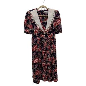 Vintage Brandywine Creek Floral Dress